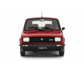 Fiat 127 Sport 70 HP - 1981 Rosso Laudoracing 1:18 Resinemodell (Türen, Motorhaube... nicht zu öffnen!)